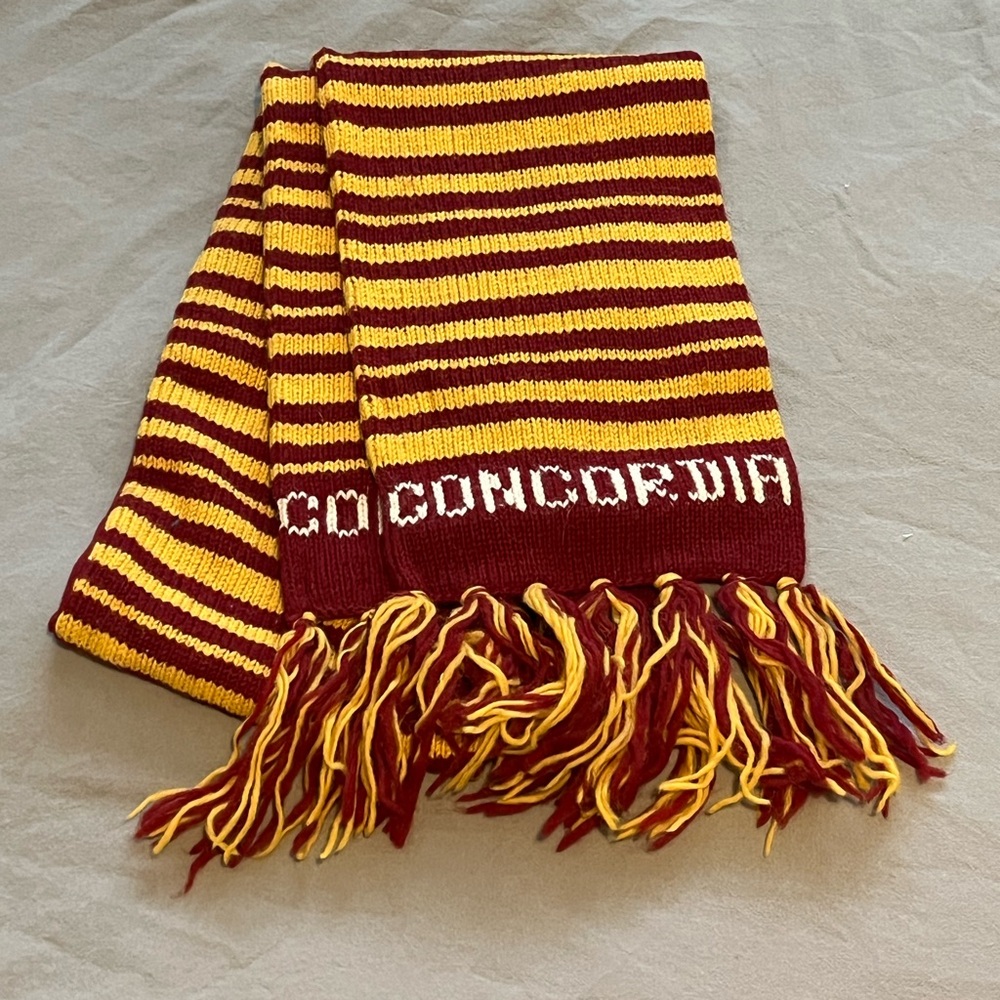 Concordia Striped Scarf with Fringe